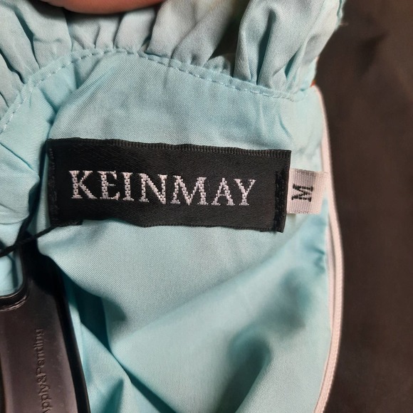 Lai Meng Keinmay Five Cats Multicolored Floral short sleeve Midi dress Size 4 - Picture 4 of 8